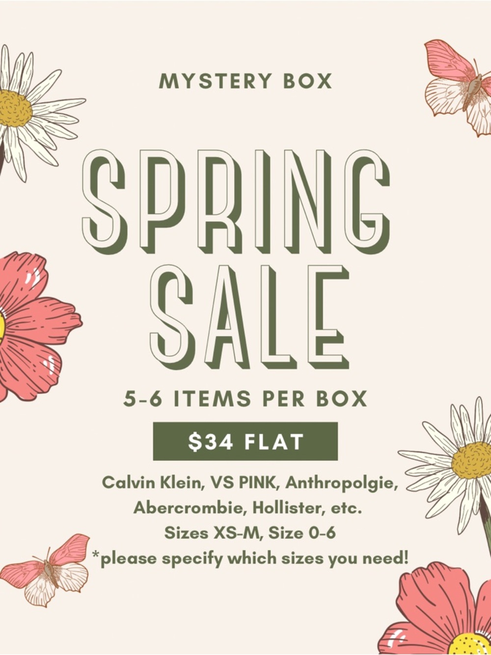 Spring Sale Mystery Box